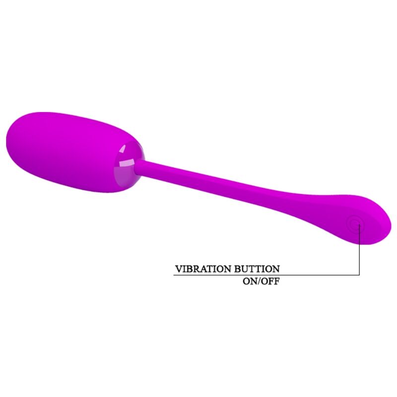 PRETTY LOVE - OEUF VIBRANT JULIUS IMPERMÉABLE-RECHARGEABLE VIOLET PRETTY LOVE SMART