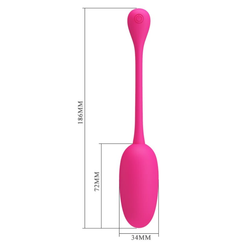 PRETTY LOVE - OEUF VIBRANT RECHARGEABLE KNUCKER ROSE PRETTY LOVE FLIRTATION