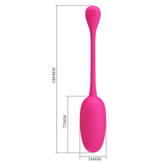 PRETTY LOVE - OEUF VIBRANT RECHARGEABLE KNUCKER ROSE PRETTY LOVE FLIRTATION