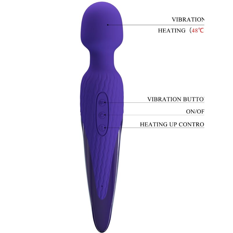 PRETTY LOVE - ANTONY YOUTH WAND VIBRATEUR VIOLETTE EFFET CHALEUR PRETTY LOVE YOUTH
