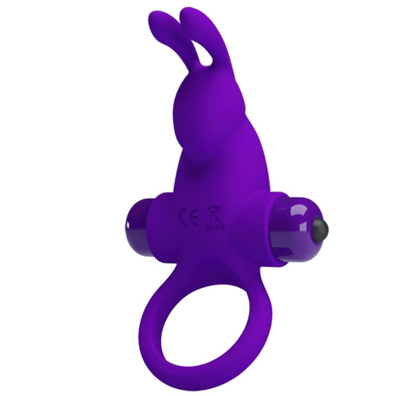 PRETTY LOVE - ANNEAU VIBRATEUR I RABBIT POUR PÉNIS VIOLET PRETTY LOVE MALE