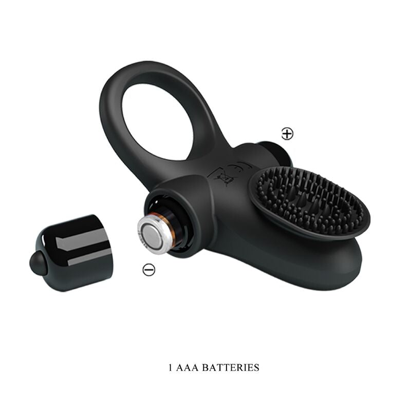 PRETTY LOVE - VIBRATOR RING II POUR LE PÉNIS NOIR PRETTY LOVE MALE