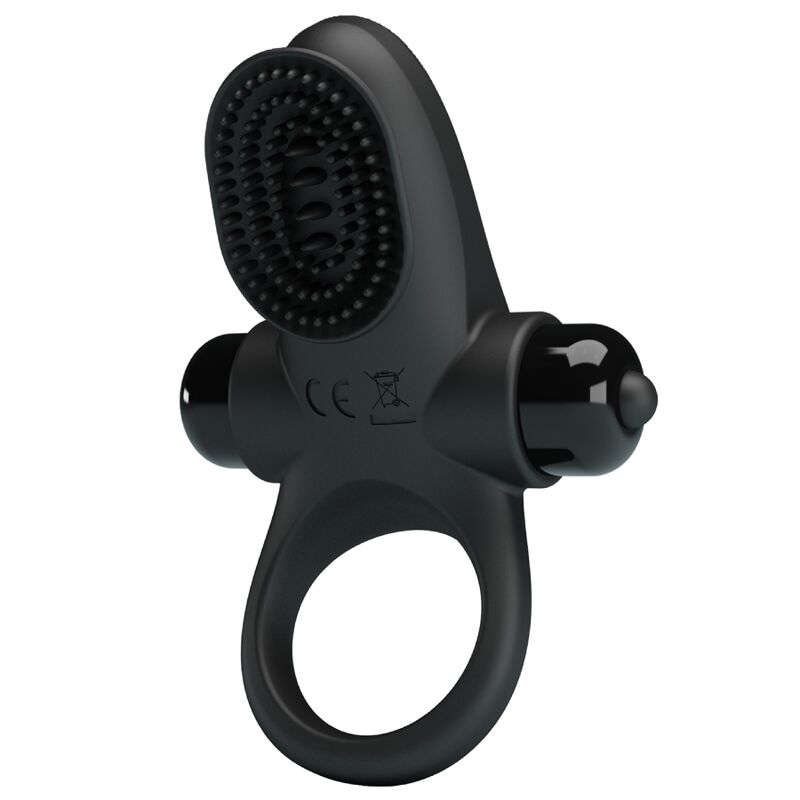 PRETTY LOVE - VIBRATOR RING II POUR LE PÉNIS NOIR PRETTY LOVE MALE
