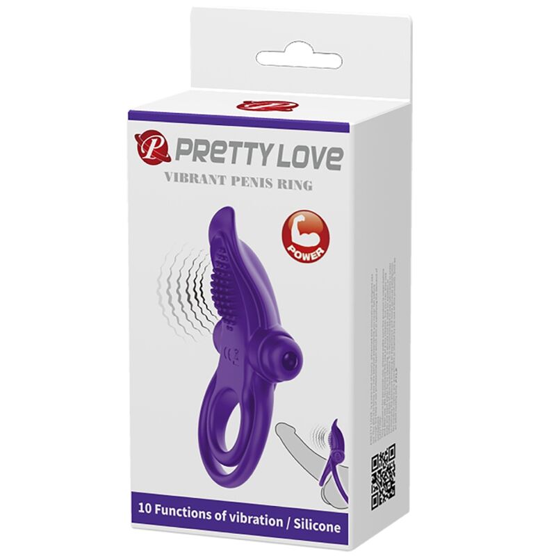 PRETTY LOVE - ANNEAU PÉNIS VIBRANT VIOLET PRETTY LOVE MALE
