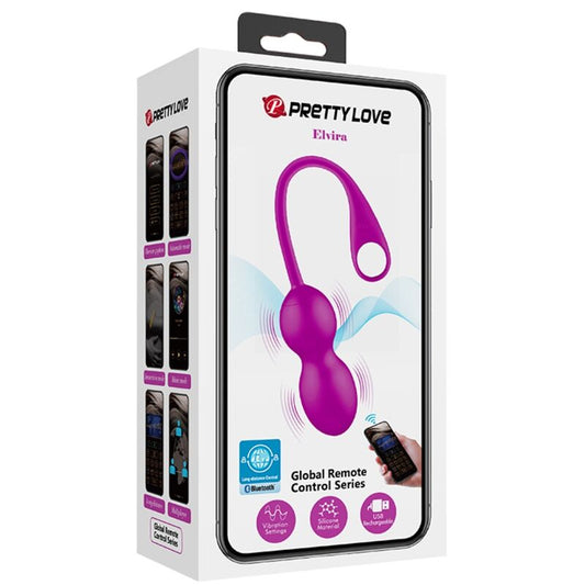 PRETTY LOVE - BALLES VIBRANTES RECHARGEABLES ELVIRA VIOLET PRETTY LOVE SMART