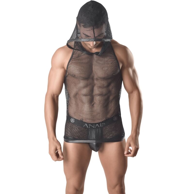 ANAIS MEN - ARES HOODED T-SHIRT XXXL ANAIS MEN ACCESORIES