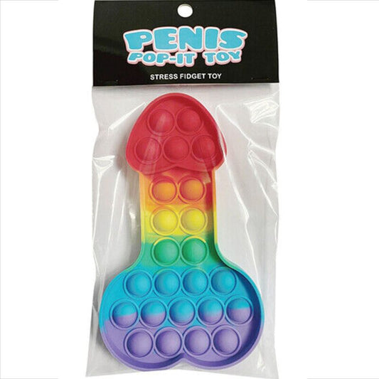 KHEPER GAMES - JOUET ANTI-STRESS POP-IT PENIS MULTICOLORE KHEPER GAMES