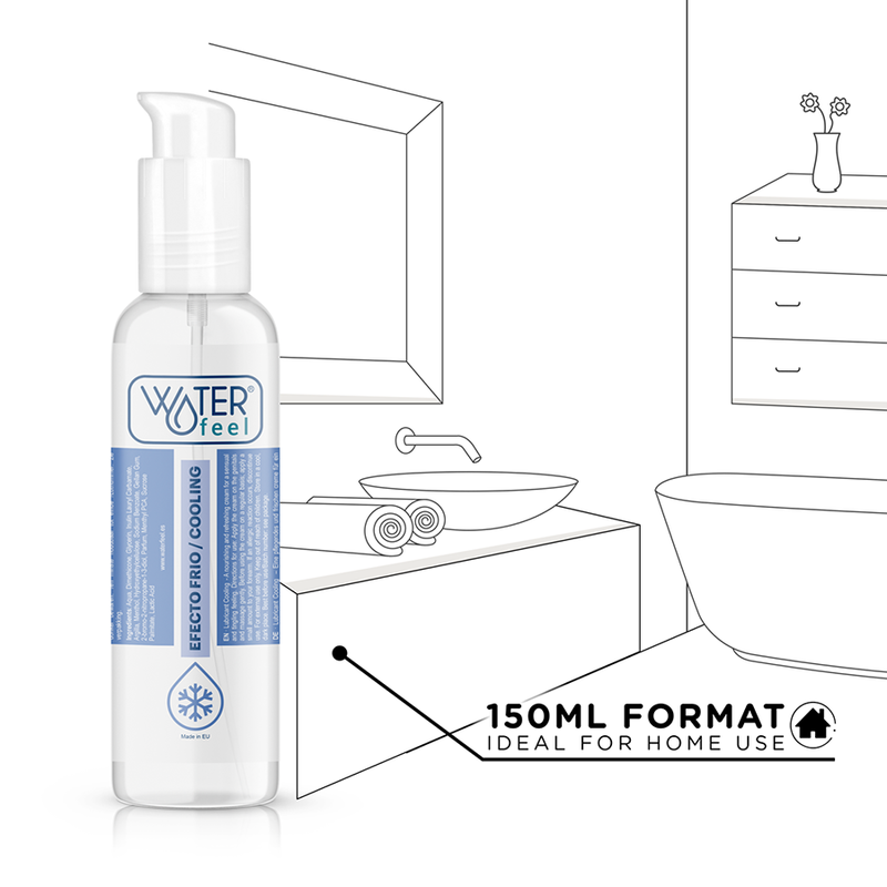 WATERFEEL - LUBRIFIANT EFFET FROID 150 ML WATERFEEL