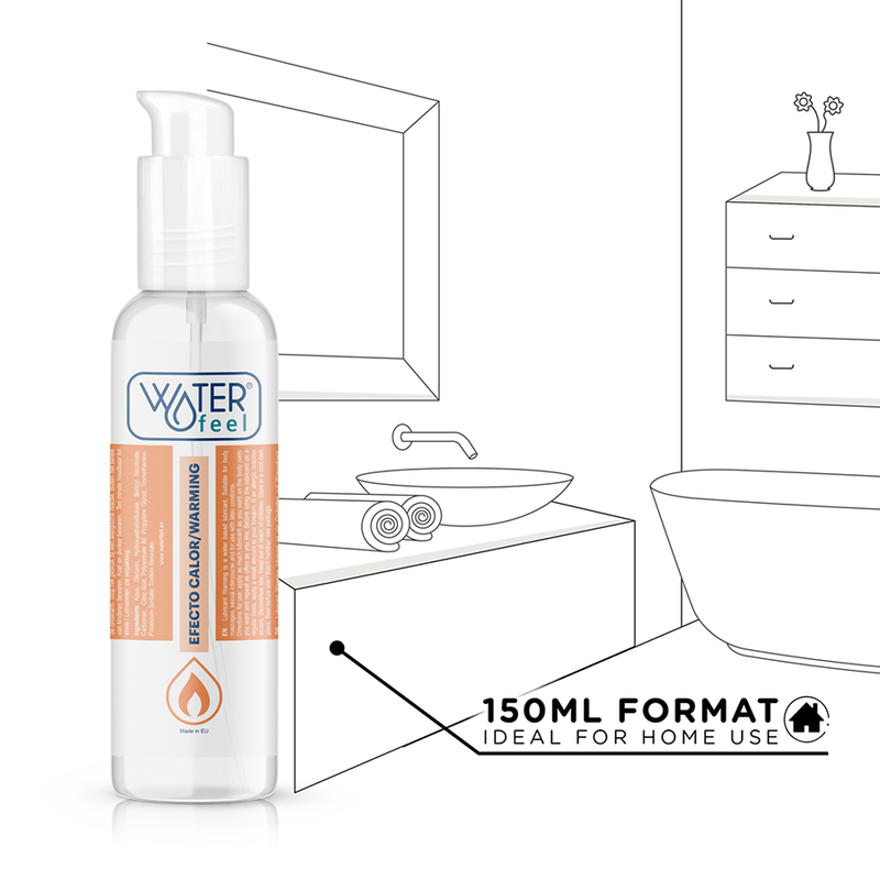 WATERFEEL - LUBRIFIANT EFFET CHALEUR 150 ML WATERFEEL