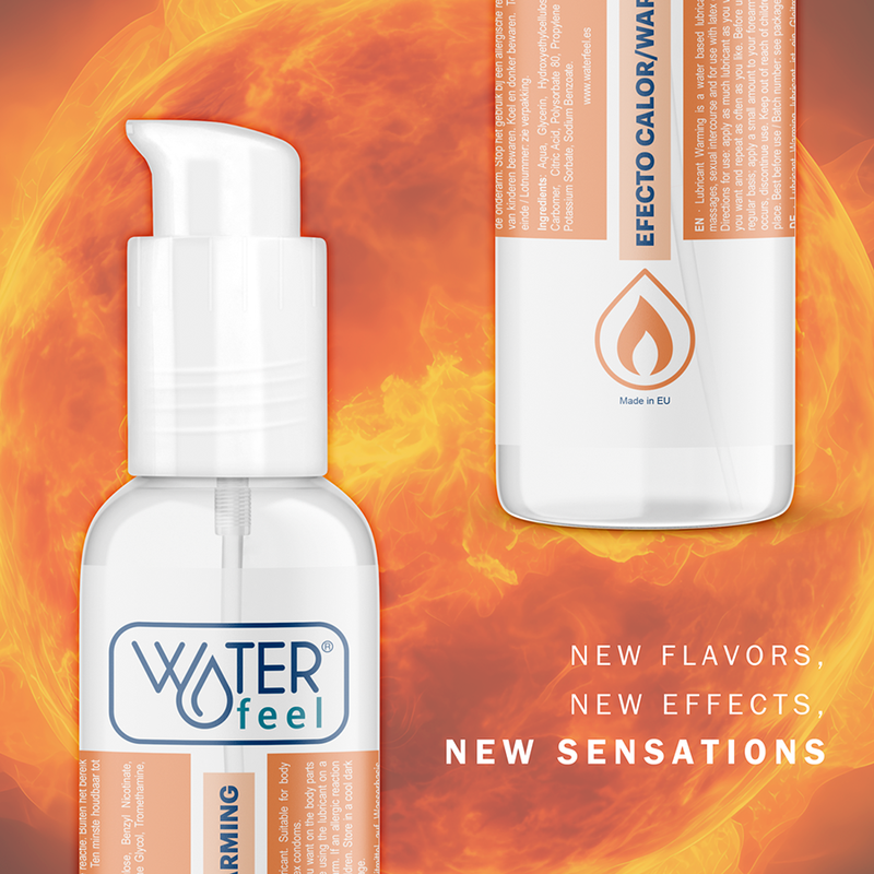 WATERFEEL - LUBRIFIANT EFFET CHALEUR 150 ML WATERFEEL