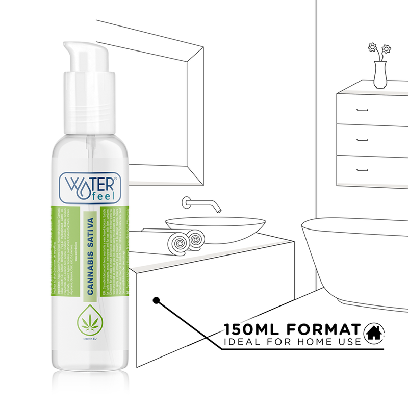WATERFEEL - LUBRIFIANT AU CANNABIS 150 ML WATERFEEL