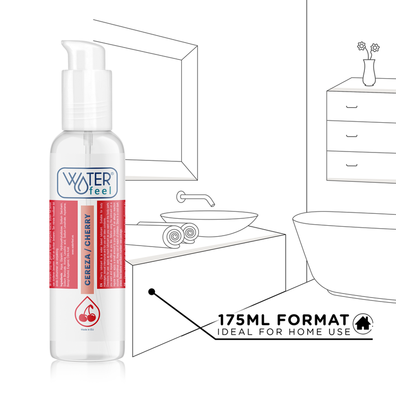 WATERFEEL - LUBRIFIANT CERISE 175 ML WATERFEEL