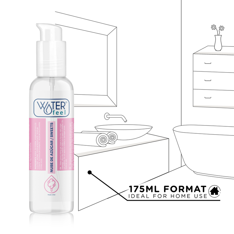 WATERFEEL - LUBRIFIANT NUAGE DE SUCRE 175 ML WATERFEEL