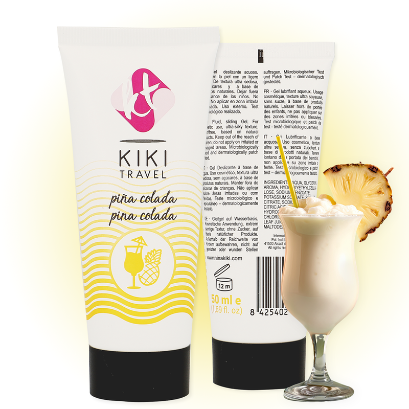 KIKÍ TRAVEL - PINA COLADA LUBRIFIANT 50 ML KIKÍ TRAVEL