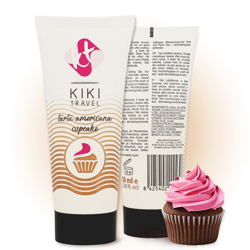 KIKÍ TRAVEL - CUPCAKE LUBRIFIANT 50 ML KIKÍ TRAVEL
