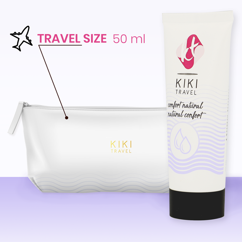 KIKÍ TRAVEL - CONFORT LUBRIFIANT NATUREL 50 ML KIKÍ TRAVEL