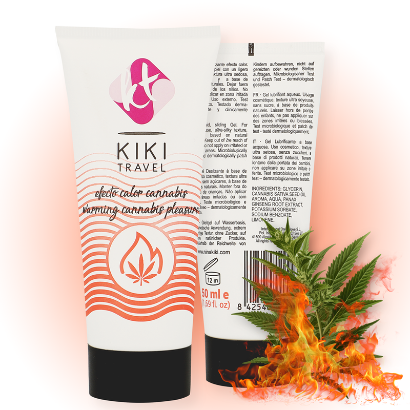KIKÍ TRAVEL - CANNABIS LUBRIFIANT EFFET CHAUD 50 ML KIKÍ TRAVEL