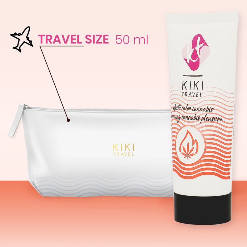 KIKÍ TRAVEL - CANNABIS LUBRIFIANT EFFET CHAUD 50 ML KIKÍ TRAVEL