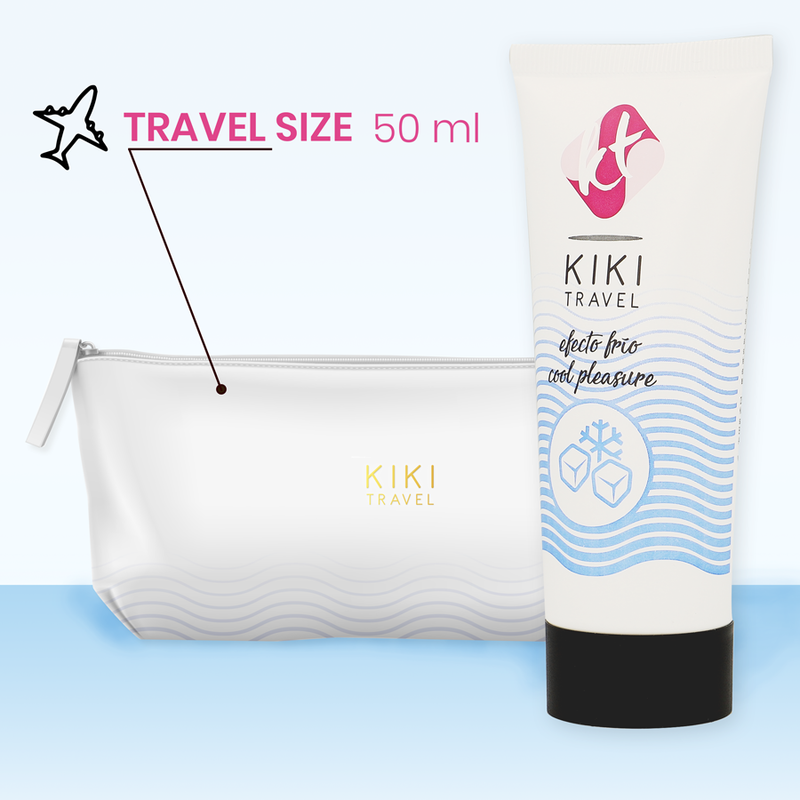 KIKÍ TRAVEL - LUBRIFIANT EFFET REFROIDISSANT 50 ML KIKÍ TRAVEL