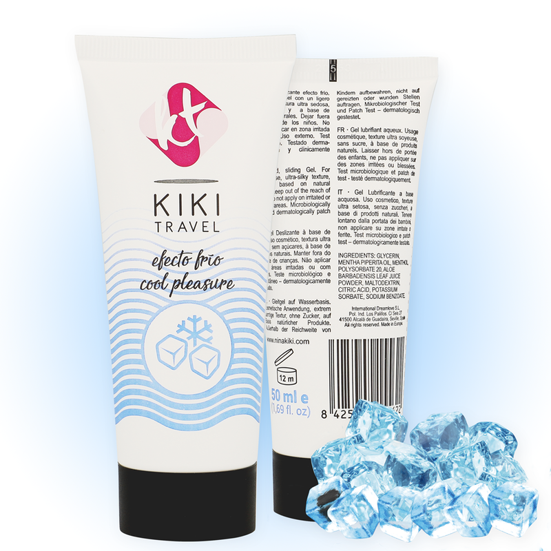 KIKÍ TRAVEL - LUBRIFIANT EFFET REFROIDISSANT 50 ML KIKÍ TRAVEL