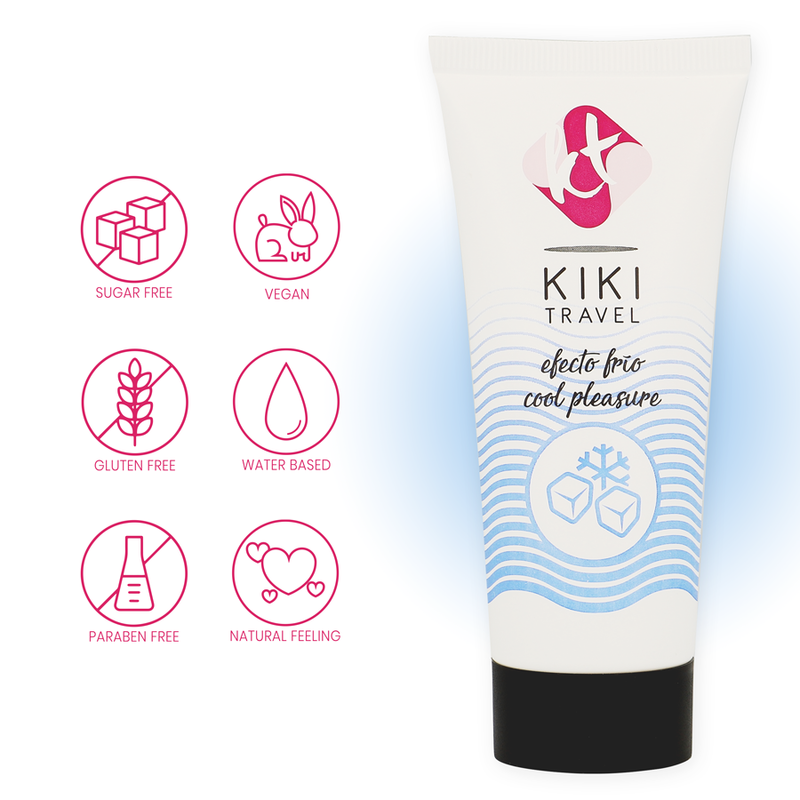KIKÍ TRAVEL - LUBRIFIANT EFFET REFROIDISSANT 50 ML KIKÍ TRAVEL