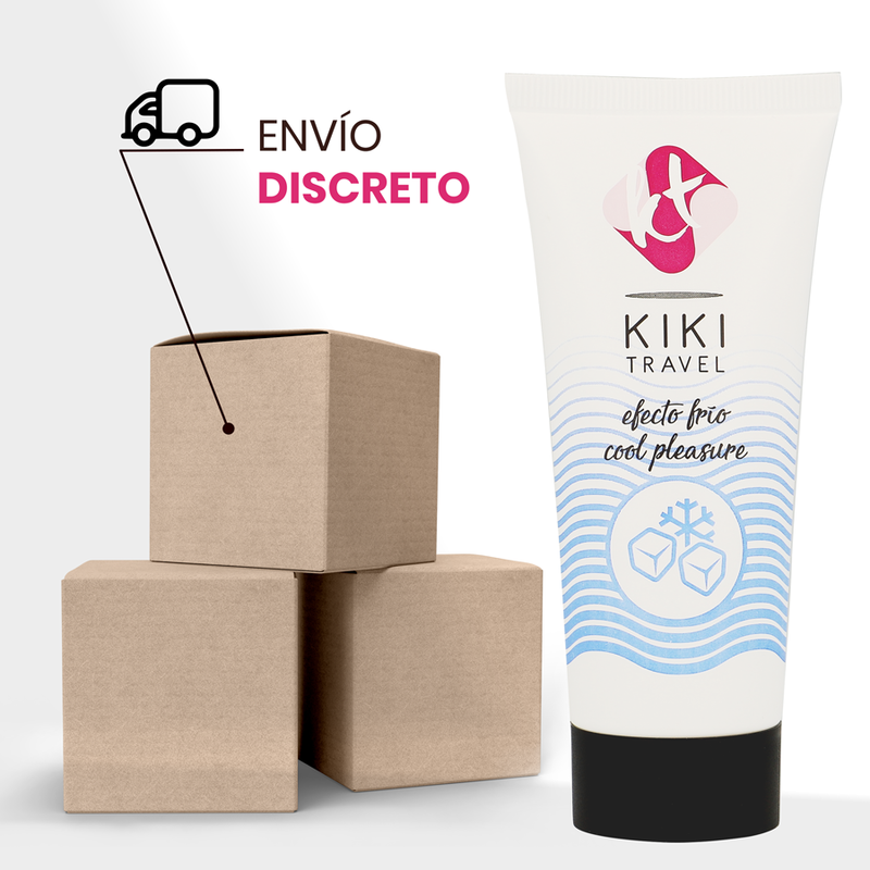 KIKÍ TRAVEL - LUBRIFIANT EFFET REFROIDISSANT 50 ML KIKÍ TRAVEL