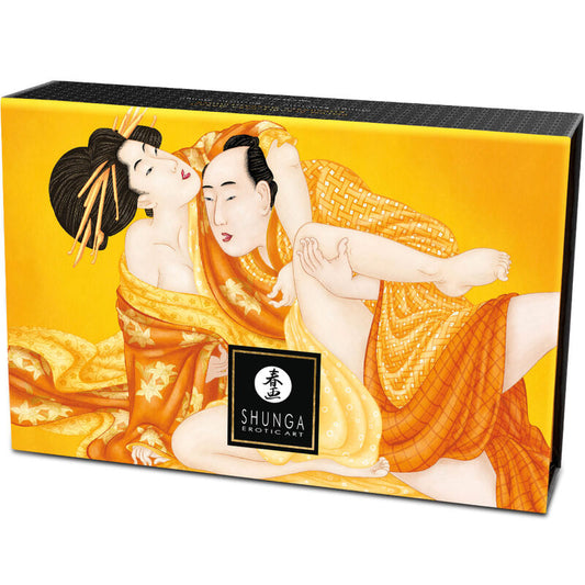 SHUNGA - KIT DE POUDRE DE MASSAGE COMESTIBLE MANGUE SHUNGA BODY POWER
