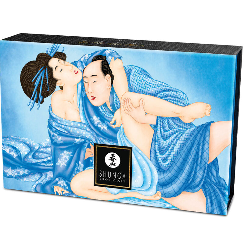 SHUNGA - KIT DE POUDRE DE MASSAGE COMESTIBLE À LA NOIX DE COCO SHUNGA BODY POWER