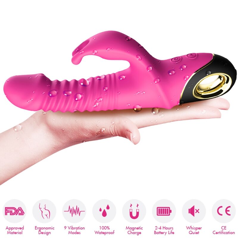 ARMONY - ZING GODE VIBRATEUR LAPIN FUCHSIA ARMONY VIBRATORS