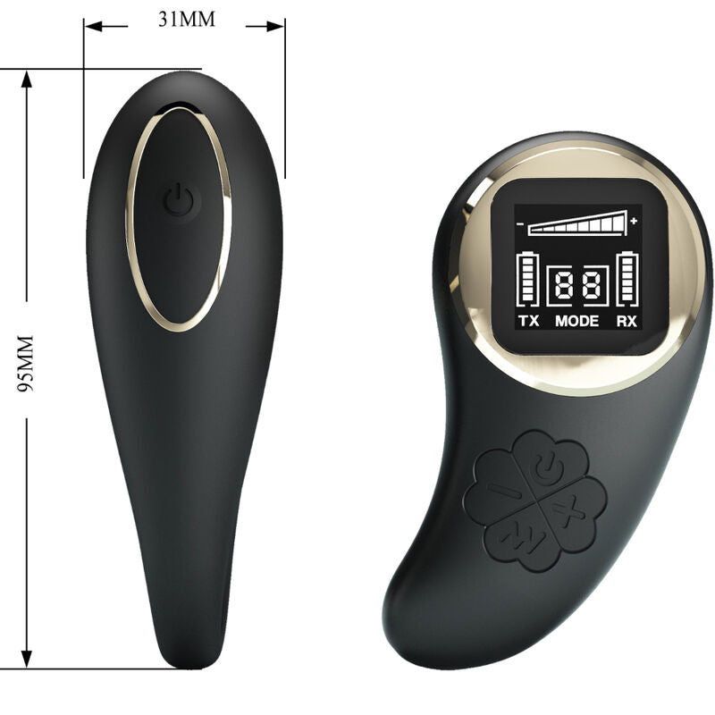 PRETTY LOVE - TÉLÉCOMMANDE VIBRATEUR NATHAN DOUBLE PLAISIR PRETTY LOVE C-TYPE