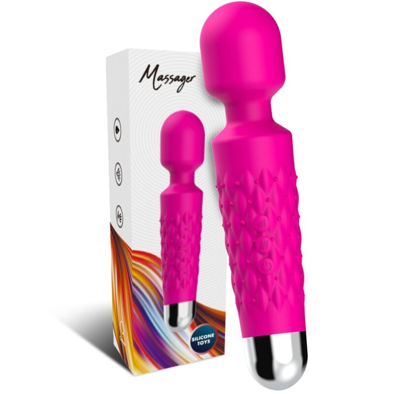 ARMONY - MASSEUR & VIBRATEUR POSTMAN TÊTE SUPER FLEXIBLE FUCHSIA ARMONY MASSAGERS