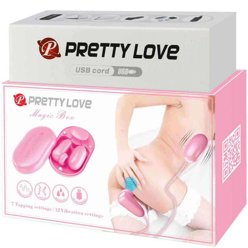 PRETTY LOVE - MAGIC BOX BALLE VIBRANTE & STIMULATEUR ROSE PRETTY LOVE SMART