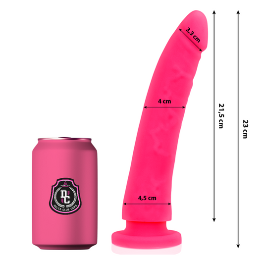 DELTA CLUB - TOYS GODE MÉDICAL ROSE EN SILICONE 23 CM -O- 4.5 CM DELTACLUB