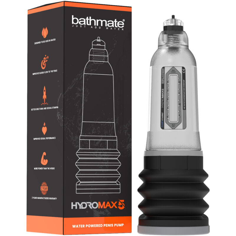 BATHMATE - HYDROMAX 5 TRANSPARENT BATHMATE