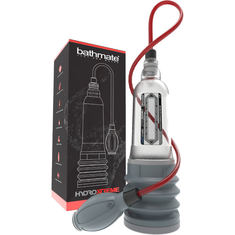 BATHMATE - HYDROXTREME 7 WIDE BOY TRANSPARENT BATHMATE