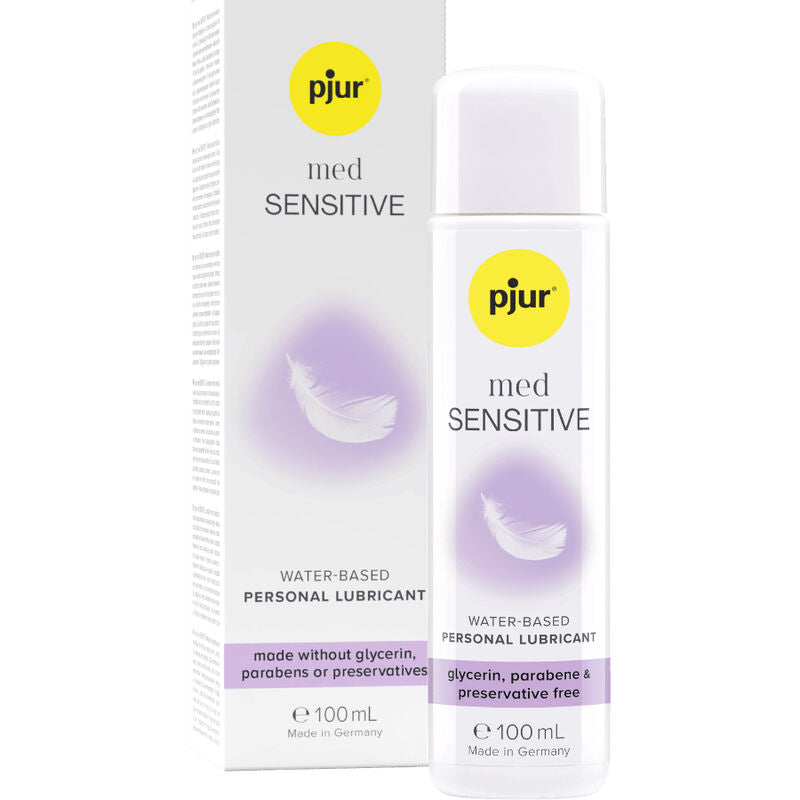 PJUR - MED LUBRIFIANT BASE D'EAU SENSITIVE GLIDE 100 ML PJUR