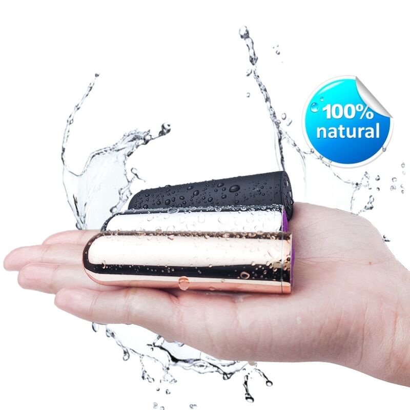 ARMONY - VIBRATEUR BULLET ARGENT 2.1 CM X 7.9 CM ARMONY STIMULATORS