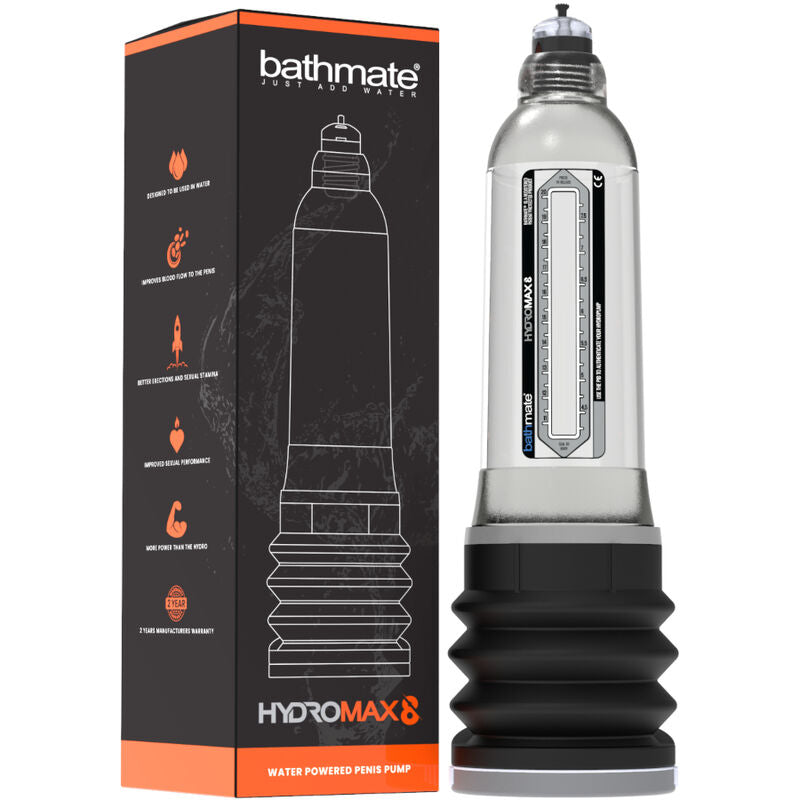 BATHMATE - HYDROMAX 8 CLAIR BATHMATE