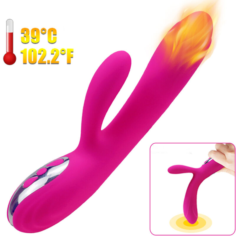 ARMONY - VIBRATEUR & STIMULATEUR FLEXIBLE  EFFET CHALEUR FUCHSIA ARMONY VIBRATORS