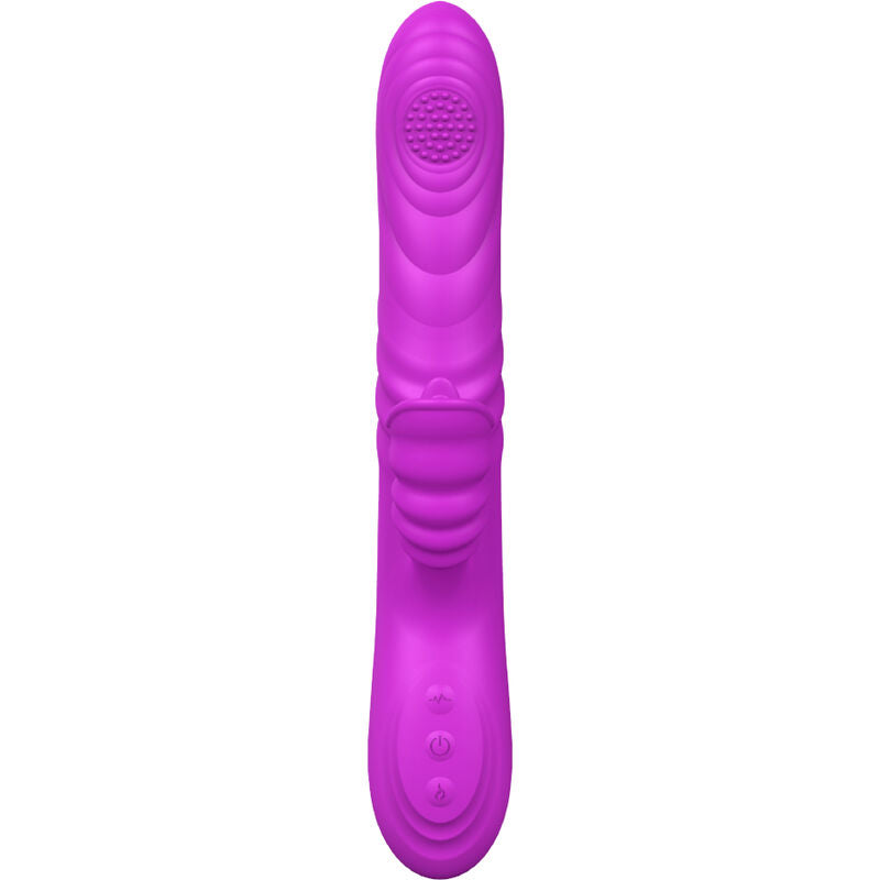 ARMONY - VIBRATEUR MULTIFONCTION ANGELIA AVEC LANGUE STIMULANTE EFFET CHALEUR VIOLET ARMONY VIBRATORS