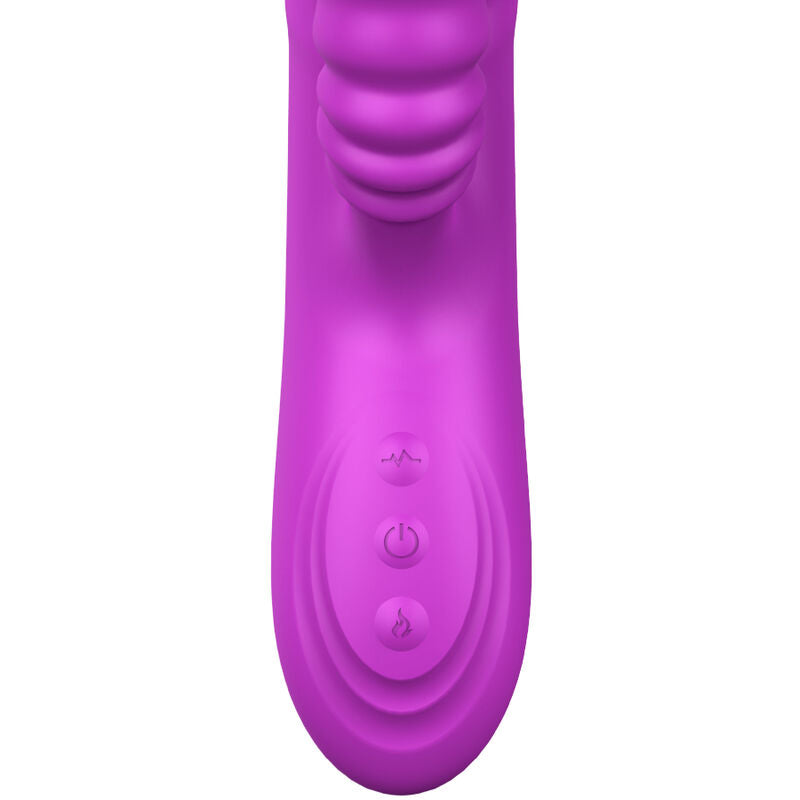ARMONY - VIBRATEUR MULTIFONCTION ANGELIA DOUBLE LANGUE EFFET CHALEUR VIOLET ARMONY VIBRATORS