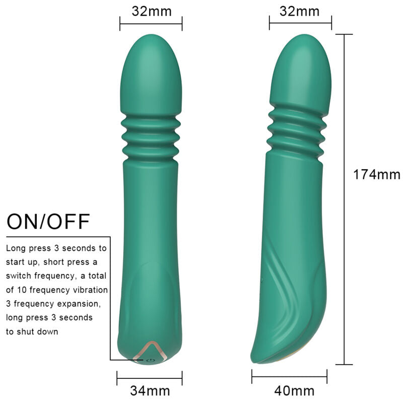 ARMONY - VIBRATEUR ET POUSSÉE VERT G-SPOT ARMONY VIBRATORS