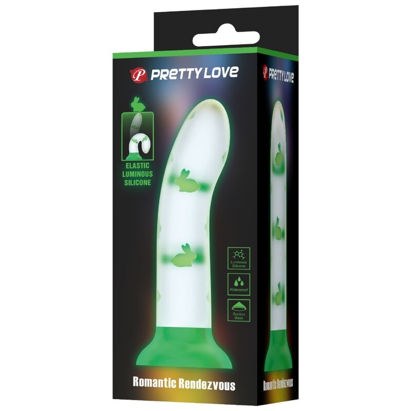 PRETTY LOVE - GODE MAGIQUE NIGHTFALL SANS VIBRATION VERT LUMINEUX PRETTY LOVE FLIRTATION