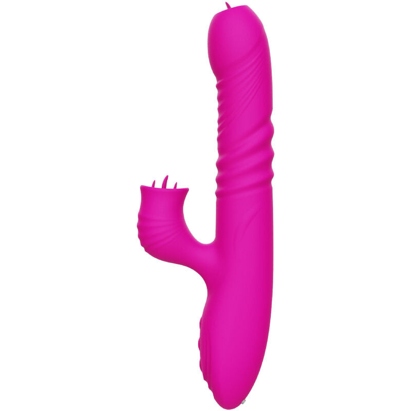 ARMONY - VIBRATEUR MULTIFONCTION DOUBLE LANGUE FANNY EFFET CHALEUR FUCHSIA ARMONY VIBRATORS