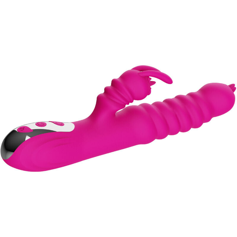ARMONY - VIBRATEUR MULTIFONCTION RABBIT DOUBLE LANGUE EFFET CHALEUR FUCHSIA ARMONY VIBRATORS