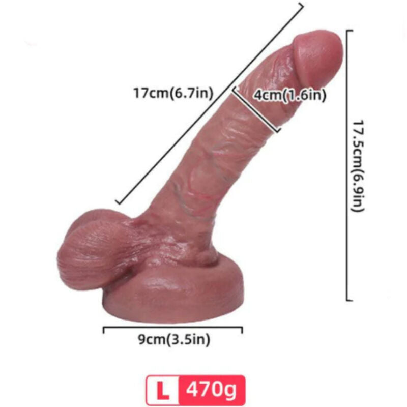 ARMONY - GODE RÉALISTE EN SILICONE LIQUIDE 17 CM ARMONY DILDOS