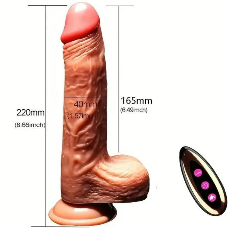 ARMONY - VIBRATEUR GODE RÉALISTE & TÉLÉCOMMANDE 22.5 CM ARMONY VIBRATORS