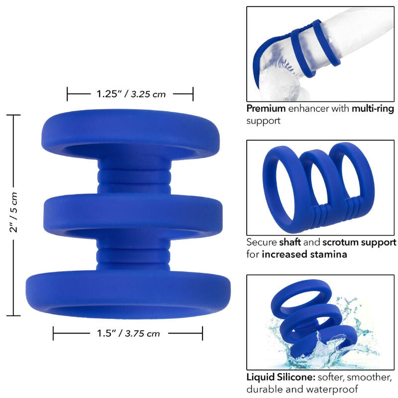 CALEXOTICS - ADMIRAL CAGE  BIEN TRIPLE BLEU CALEXOTICS