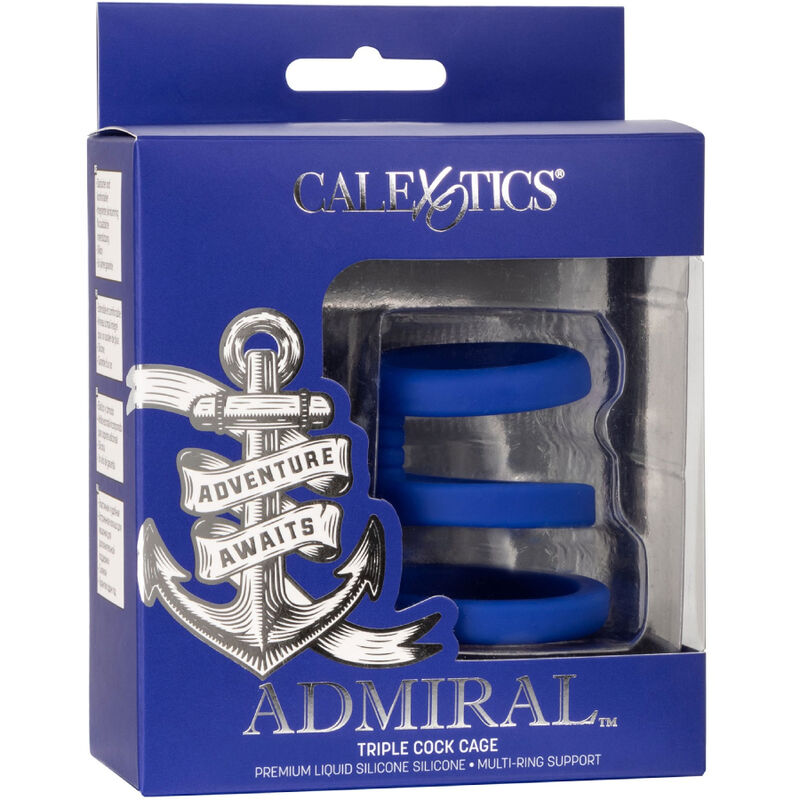 CALEXOTICS - ADMIRAL CAGE  BIEN TRIPLE BLEU CALEXOTICS