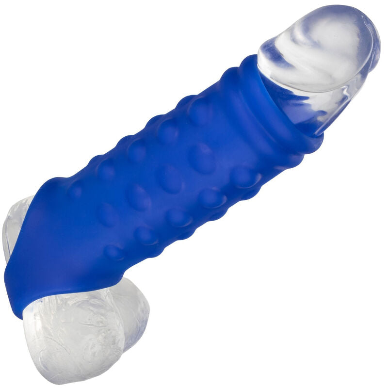 CALEXOTICS - ADMIRAL COUVERCLE DE PÉNIS EN PERLES SILICONE LIQUIDE BLEU CALEXOTICS